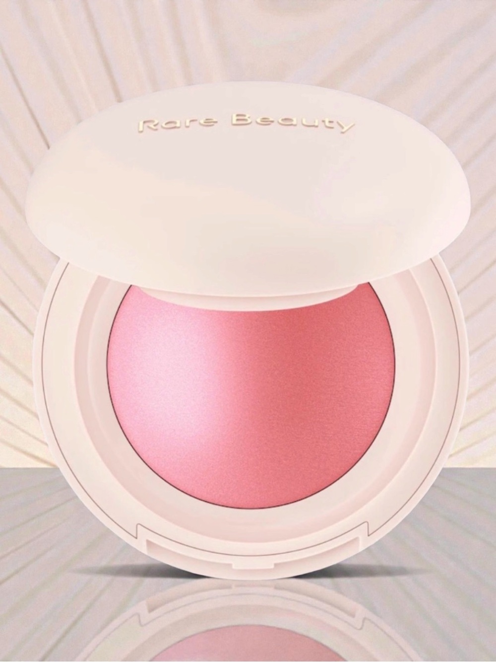 Rare Beauty Soft Pinch Luminous Powder Blush Shade Happy Pink Glow Blush
